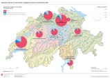 Situation and size of universities of applied sciences in Switzerland