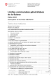 Limites communales généralisées, description: métainformations sur les géodonnées