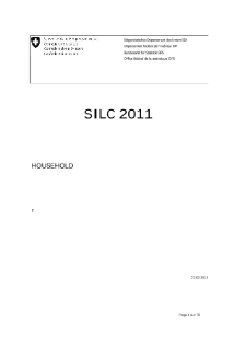 Questionnaire ménage