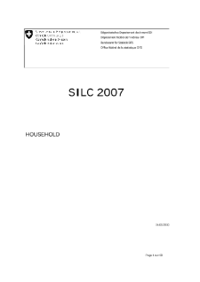 Questionnaire ménage