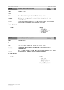 Questionnaire ménage