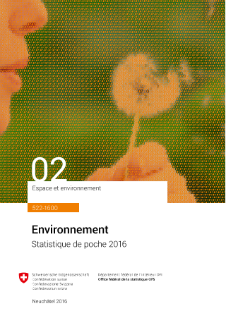 Environnement. Statistique de poche 2016
