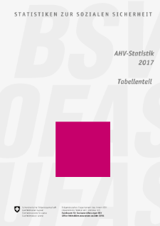 AHV-Statistik 2017 - Tabellenteil