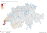 Pendolari: bacino di attrazione di Ginevra, 2014