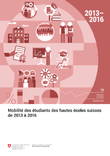 Mobilité des étudiants des hautes écoles suisses de 2013 à 2016