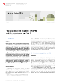 Population des établissements médico-sociaux, en 2017