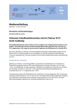 Schweizer Detailhandelsumsätze sind im Februar 2019 leicht rückläufig