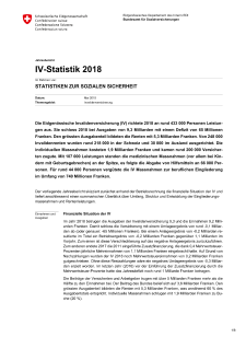 IV-Statistik 2018