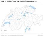 The 79 regions from the first computation step