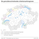 Die grenzüberschreitenden Arbeitsmarktregionen 2018