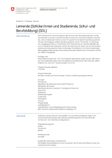 Lernende (Schüler/innen und Studierende, Schul- und Berufsbildung)