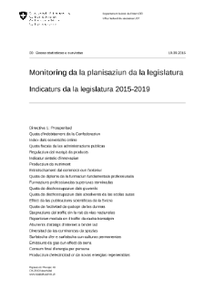 Indicaturs da la legislatura 2015-2019
