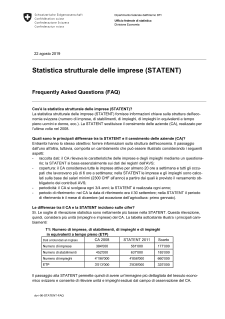 STATENT - Domande frequenti (FAQ)
