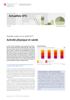 Activité physique et santé