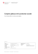 Comptes globaux de la protection sociale: Vue d'ensemble et notions principales