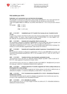 Classifications et codage médicaux: FAQ valables pour 2015